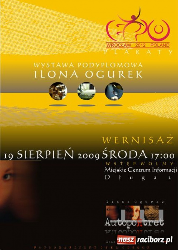 Zdjęcie w galerii na portalu naszraciborz.pl: Ilona Ogurek - Wystawa podyplomowa wiadomości z regionu