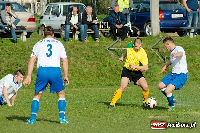 Zdjęcie w galerii na portalu naszraciborz.pl: Derby Raciborza: Wymęczone zwycięstwo Brzezia wiadomości z regionu