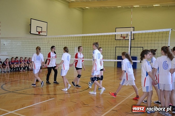 Zdjęcie w galerii na portalu naszraciborz.pl: Finał zawod&oacute;w rejonowych w mini siatk&oacute;wce dziewcząt w Krzyżanowicach wiadomości z regionu
