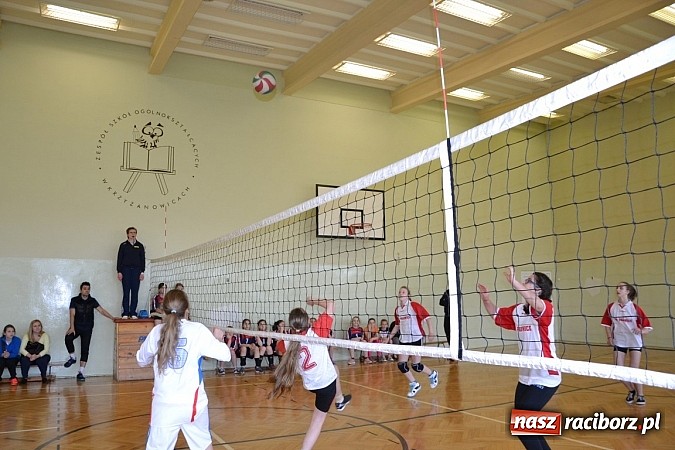Zdjęcie w galerii na portalu naszraciborz.pl: Finał zawod&oacute;w rejonowych w mini siatk&oacute;wce dziewcząt w Krzyżanowicach wiadomości z regionu