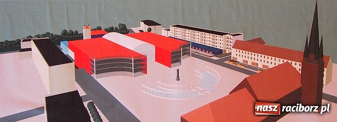 Zdjęcie w galerii na portalu naszraciborz.pl: Plac Długosza przyszłości - wizja Raciborskiego Klubu Architekta SZRAF sprzed dekady wiadomości z regionu