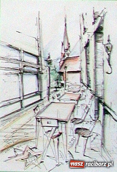 Zdjęcie w galerii na portalu naszraciborz.pl: Plac Długosza przyszłości - wizja Raciborskiego Klubu Architekta SZRAF sprzed dekady wiadomości z regionu