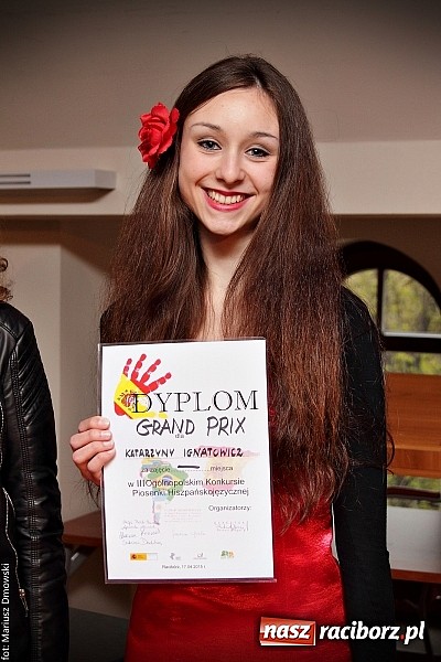 Zdjęcie w galerii na portalu naszraciborz.pl: III Ogólnopolski Konkurs Piosenki Hiszpańskojęzycznej za nami  wiadomości z regionu