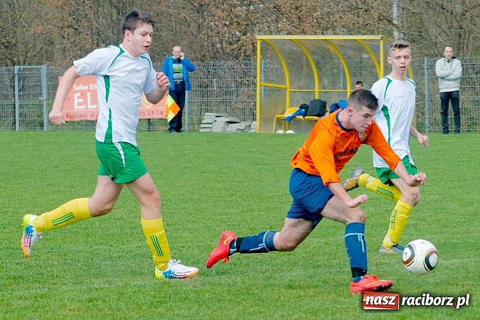 Zdjęcie w galerii na portalu naszraciborz.pl: Juniorskie derby Raciborza dla Ocic wiadomości z regionu
