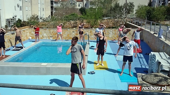 Zdjęcie w galerii na portalu naszraciborz.pl: Uczniowie SMS Racibórz na zgrupowaniu w Chorwacji wiadomości z regionu