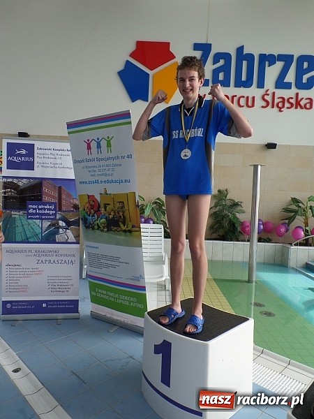 Zdjęcie w galerii na portalu naszraciborz.pl: Pływanie. Kolejne sukcesy Animusza   wiadomości z regionu
