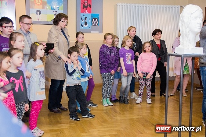 Zdjęcie w galerii na portalu naszraciborz.pl: Rzeźba i grafika projektowa w RCK wiadomości z regionu