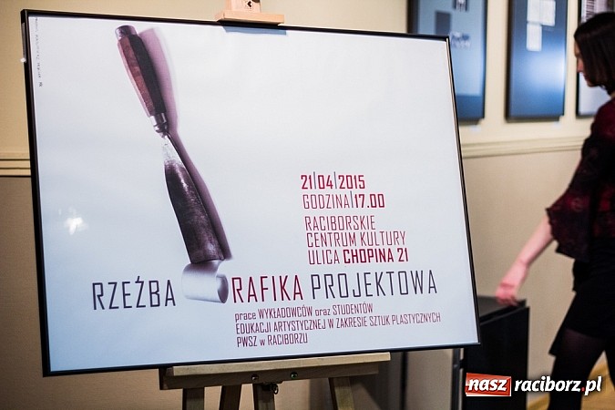Zdjęcie w galerii na portalu naszraciborz.pl: Rzeźba i grafika projektowa w RCK wiadomości z regionu