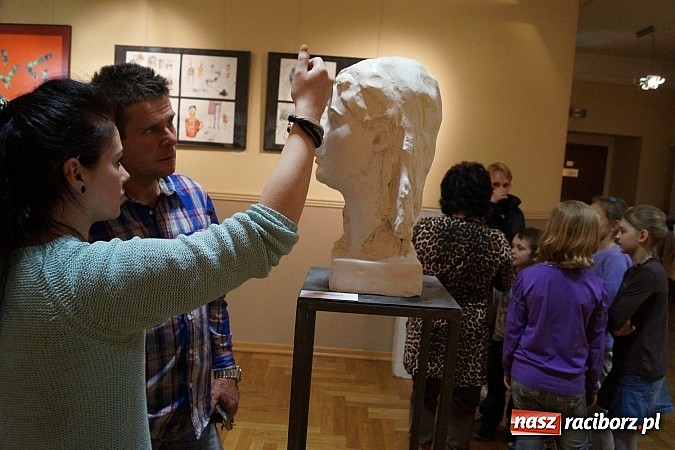 Zdjęcie w galerii na portalu naszraciborz.pl: Rzeźba i grafika projektowa w RCK wiadomości z regionu