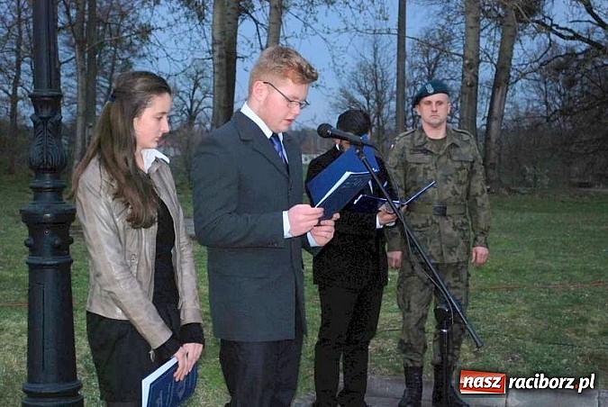 Zdjęcie w galerii na portalu naszraciborz.pl: Uroczystości pod Dębem Katyńskim  wiadomości z regionu