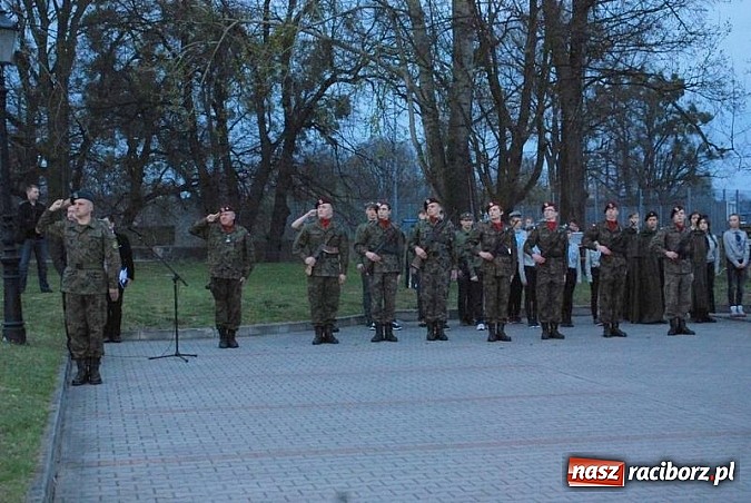 Zdjęcie w galerii na portalu naszraciborz.pl: Uroczystości pod Dębem Katyńskim  wiadomości z regionu
