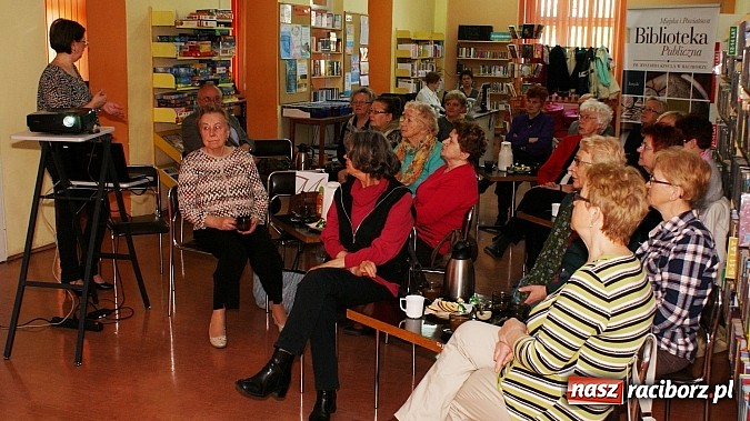 Zdjęcie w galerii na portalu naszraciborz.pl: Spotkanie z seniorami w raciborskiej bibliotece  wiadomości z regionu