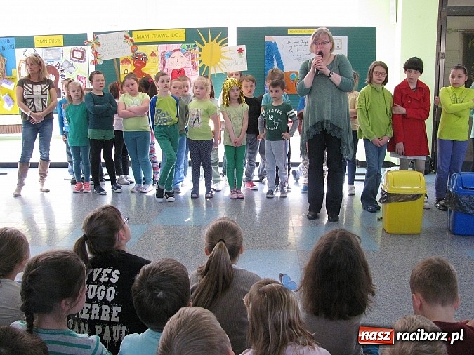 Zdjęcie w galerii na portalu naszraciborz.pl: Dzień Ziemi w Szkole Podstawowej nr 15  wiadomości z regionu