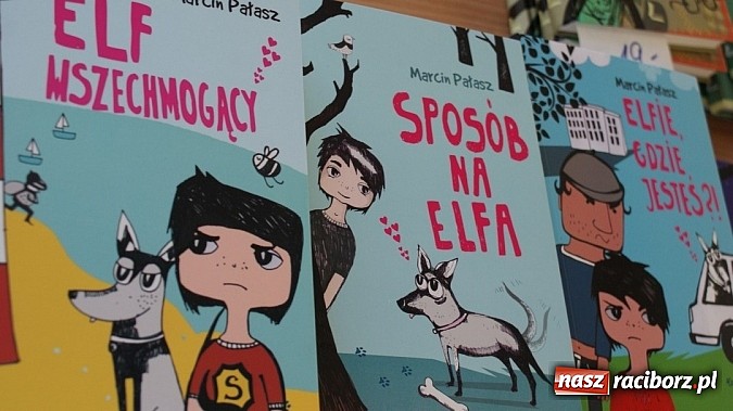 Zdjęcie w galerii na portalu naszraciborz.pl: Kim jest Elf? Spotkanie z Marcinem Pałaszem w bibliotece wiadomości z regionu