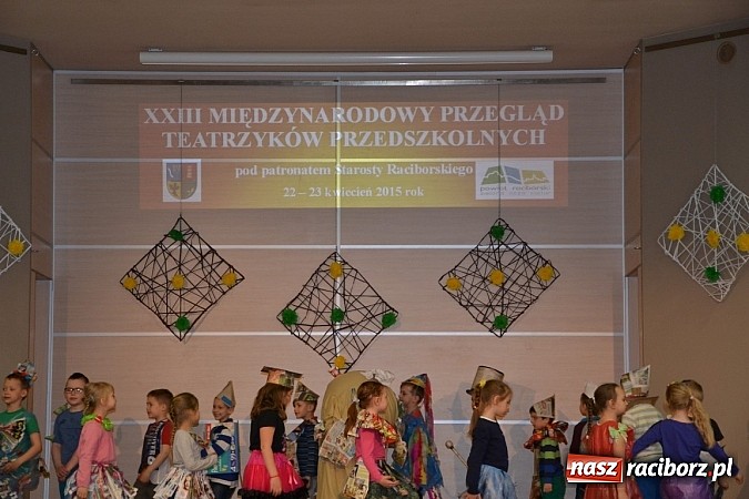 Zdjęcie w galerii na portalu naszraciborz.pl: XXIII  Międzynarodowy Przegląd Teatrzyków Przedszkolnych zakończony  wiadomości z regionu
