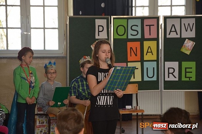 Zdjęcie w galerii na portalu naszraciborz.pl: Z energią zmieńmy źródła - Dzień Ziemi w SP4  wiadomości z regionu