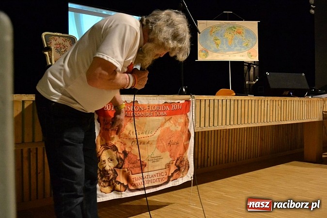 Zdjęcie w galerii na portalu naszraciborz.pl: Zdobywca Atlantyku w Kuźni Kultury  wiadomości z regionu