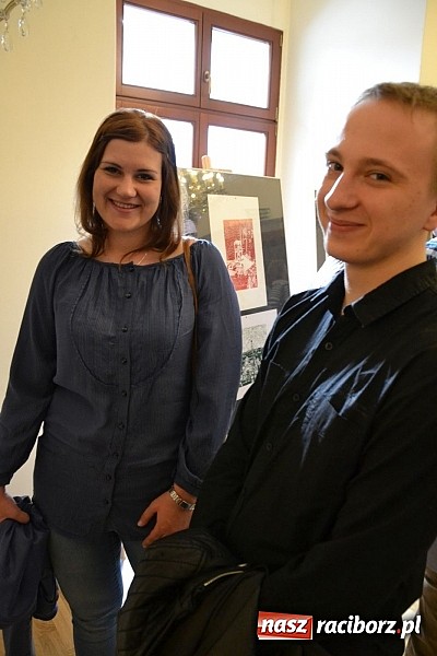 Zdjęcie w galerii na portalu naszraciborz.pl: Grafiki członk&oacute;w Koła Naukowego GRAFIT - na zamku otwarto nową wystawę wiadomości z regionu