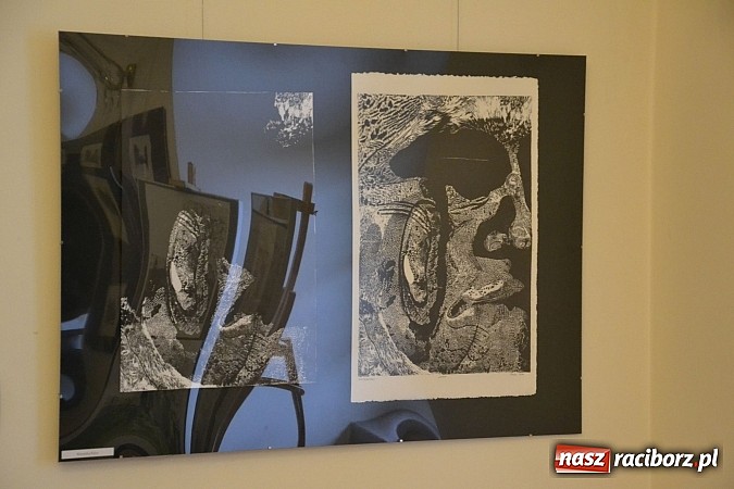 Zdjęcie w galerii na portalu naszraciborz.pl: Grafiki członk&oacute;w Koła Naukowego GRAFIT - na zamku otwarto nową wystawę wiadomości z regionu