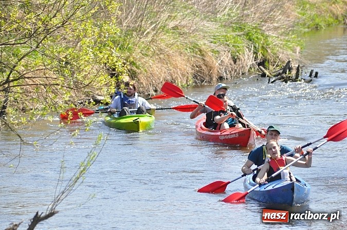 Zdjęcie w galerii na portalu naszraciborz.pl: Rekordowe VI Wielkie Sprzątanie Rzeki Rudy z Podróżnikiem Roku National Geographic wiadomości z regionu