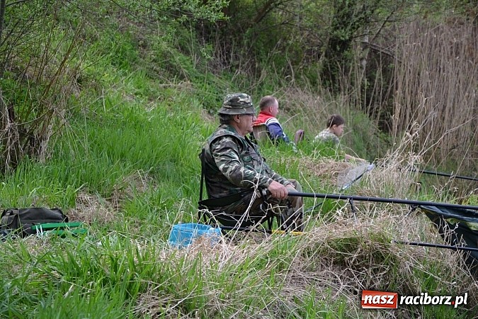 Zdjęcie w galerii na portalu naszraciborz.pl: Krzyżanowice - wędkarze rozpoczęli sezon  wiadomości z regionu
