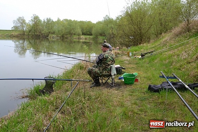 Zdjęcie w galerii na portalu naszraciborz.pl: Krzyżanowice - wędkarze rozpoczęli sezon  wiadomości z regionu