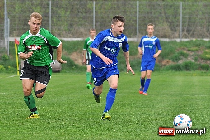 Zdjęcie w galerii na portalu naszraciborz.pl: Dwa gole Chroboczka dały trzy punkty Nędzy wiadomości z regionu