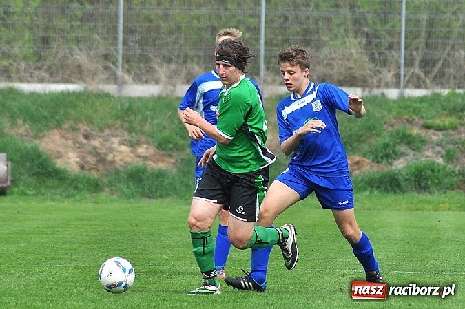 Zdjęcie w galerii na portalu naszraciborz.pl: Dwa gole Chroboczka dały trzy punkty Nędzy wiadomości z regionu