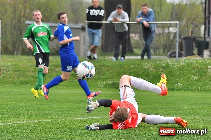 Zdjęcie w galerii na portalu naszraciborz.pl: Dwa gole Chroboczka dały trzy punkty Nędzy wiadomości z regionu