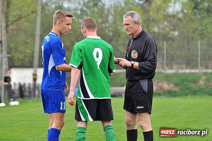 Zdjęcie w galerii na portalu naszraciborz.pl: Dwa gole Chroboczka dały trzy punkty Nędzy wiadomości z regionu