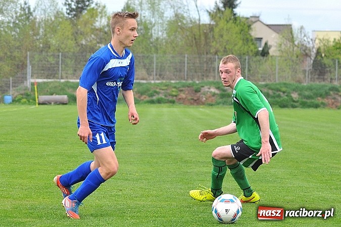 Zdjęcie w galerii na portalu naszraciborz.pl: Dwa gole Chroboczka dały trzy punkty Nędzy wiadomości z regionu