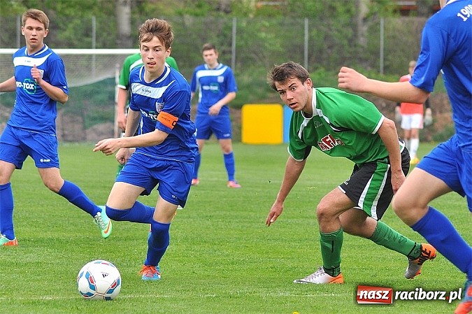 Zdjęcie w galerii na portalu naszraciborz.pl: Dwa gole Chroboczka dały trzy punkty Nędzy wiadomości z regionu