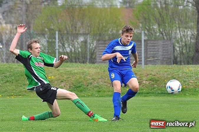 Zdjęcie w galerii na portalu naszraciborz.pl: Dwa gole Chroboczka dały trzy punkty Nędzy wiadomości z regionu