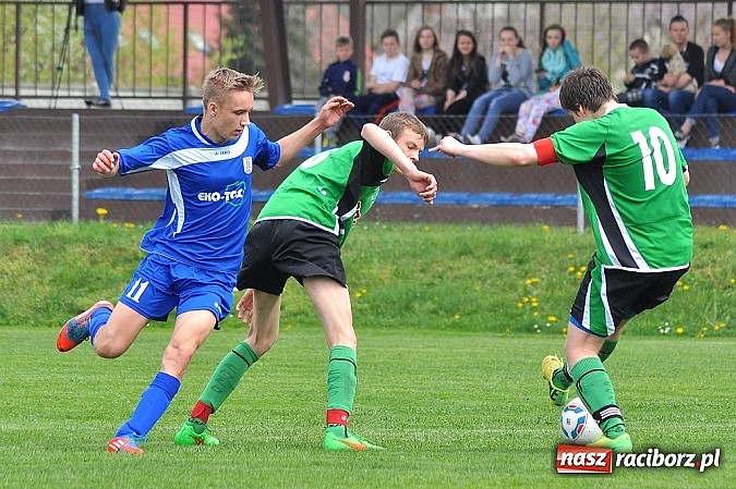 Zdjęcie w galerii na portalu naszraciborz.pl: Dwa gole Chroboczka dały trzy punkty Nędzy wiadomości z regionu
