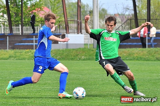 Zdjęcie w galerii na portalu naszraciborz.pl: Dwa gole Chroboczka dały trzy punkty Nędzy wiadomości z regionu
