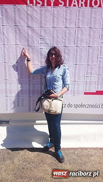 Zdjęcie w galerii na portalu naszraciborz.pl: Mieszkanka Roszkowa wzięła udział w warszawskim maratonie!  wiadomości z regionu