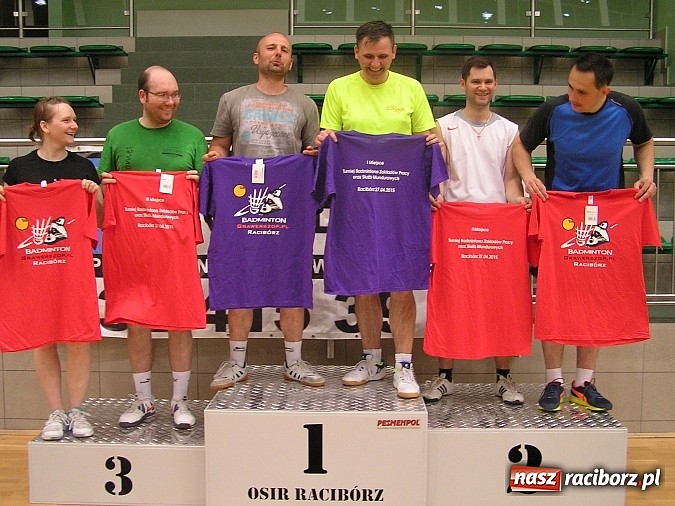 Zdjęcie w galerii na portalu naszraciborz.pl: Raciborskie zakłady rywalizowały w badmintonie wiadomości z regionu