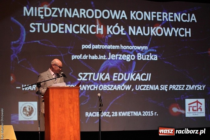 Zdjęcie w galerii na portalu naszraciborz.pl: O sztuce edukacji podczas Międzynarodowej Konferencji Studenckich Kół Naukowych wiadomości z regionu