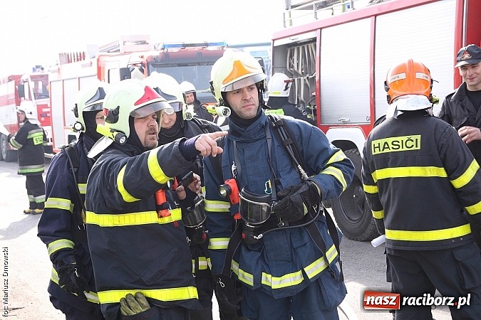 Zdjęcie w galerii na portalu naszraciborz.pl: Polsko-czeskie ćwiczenia strażackie w Kornicach - FOTOREPORTAŻ wiadomości z regionu