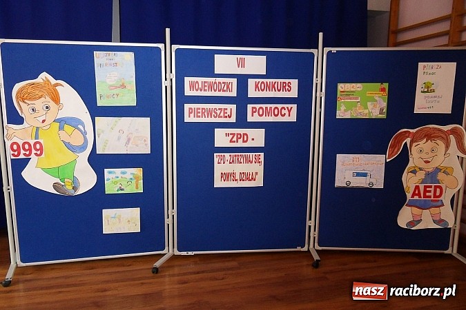 Zdjęcie w galerii na portalu naszraciborz.pl: ZPD – Zatrzymaj się, pomyśl, działaj – wojewódzki konkurs pierwszej pomocy już po raz siódmy w SP 18  wiadomości z regionu