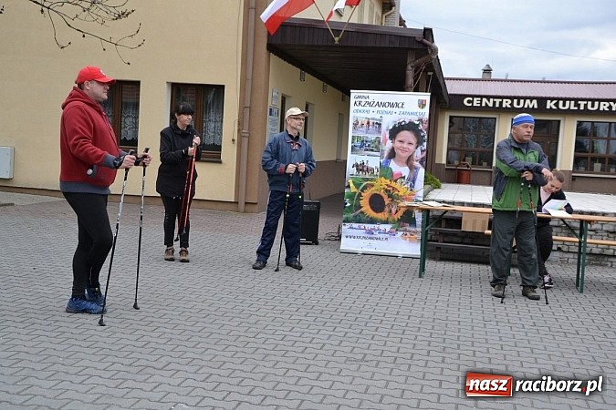 Zdjęcie w galerii na portalu naszraciborz.pl: Inauguracja sezonu rowerowego i nordic walking w gminie Krzyżanowice wiadomości z regionu