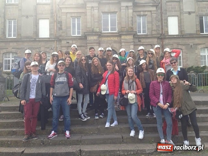 Zdjęcie w galerii na portalu naszraciborz.pl: Uczniowie ZSO nr 1 w Raciborzu gościli we Francji wiadomości z regionu