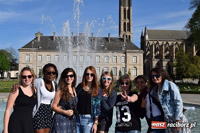 Zdjęcie w galerii na portalu naszraciborz.pl: Uczniowie ZSO nr 1 w Raciborzu gościli we Francji wiadomości z regionu