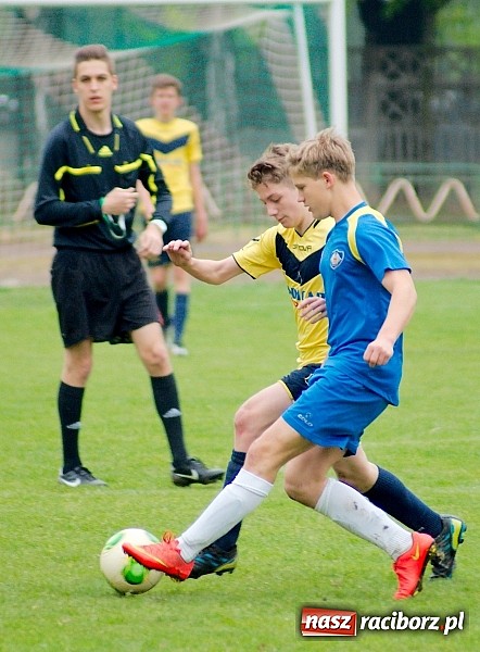 Zdjęcie w galerii na portalu naszraciborz.pl: Słaby początek, dobra końcówka. Trampkarze Ikara pokonali Nędzę wiadomości z regionu