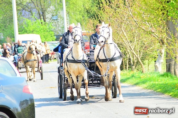 Zdjęcie w galerii na portalu naszraciborz.pl: Majówka konna w Kornicach rozpoczęta wiadomości z regionu