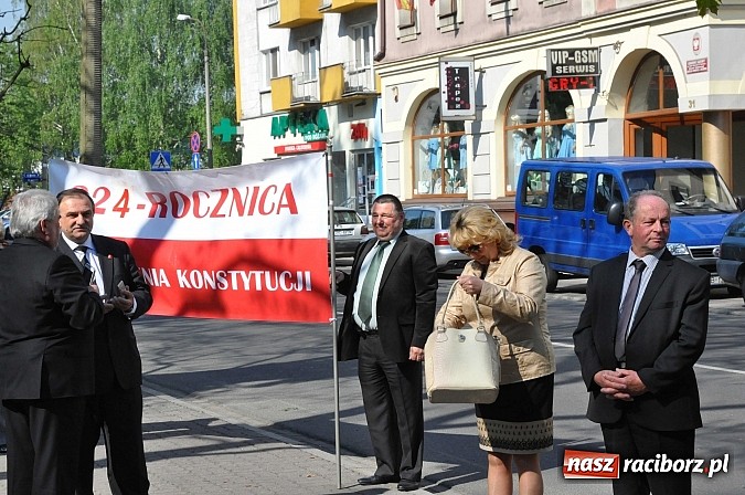 Zdjęcie w galerii na portalu naszraciborz.pl: Wspomnieli walkę Arki Bożka o polski Racibórz wiadomości z regionu
