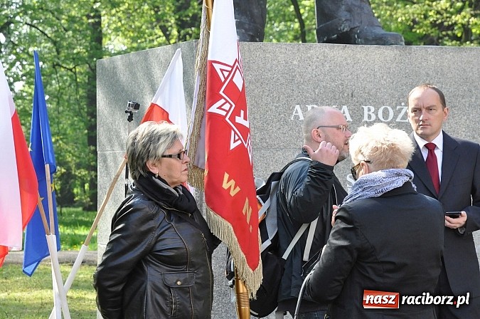 Zdjęcie w galerii na portalu naszraciborz.pl: Wspomnieli walkę Arki Bożka o polski Racibórz wiadomości z regionu