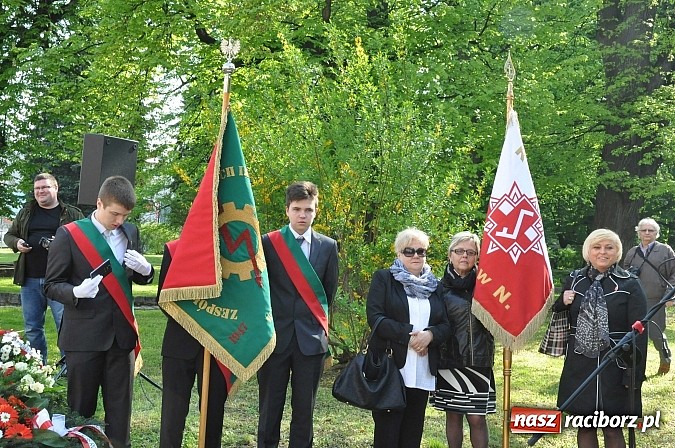 Zdjęcie w galerii na portalu naszraciborz.pl: Wspomnieli walkę Arki Bożka o polski Racibórz wiadomości z regionu