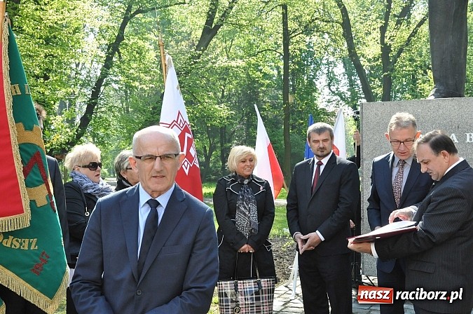 Zdjęcie w galerii na portalu naszraciborz.pl: Wspomnieli walkę Arki Bożka o polski Racibórz wiadomości z regionu