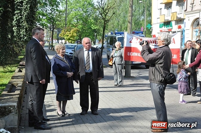Zdjęcie w galerii na portalu naszraciborz.pl: Wspomnieli walkę Arki Bożka o polski Racibórz wiadomości z regionu